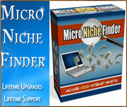 The Micro Niche Finder Software by James J. Jones